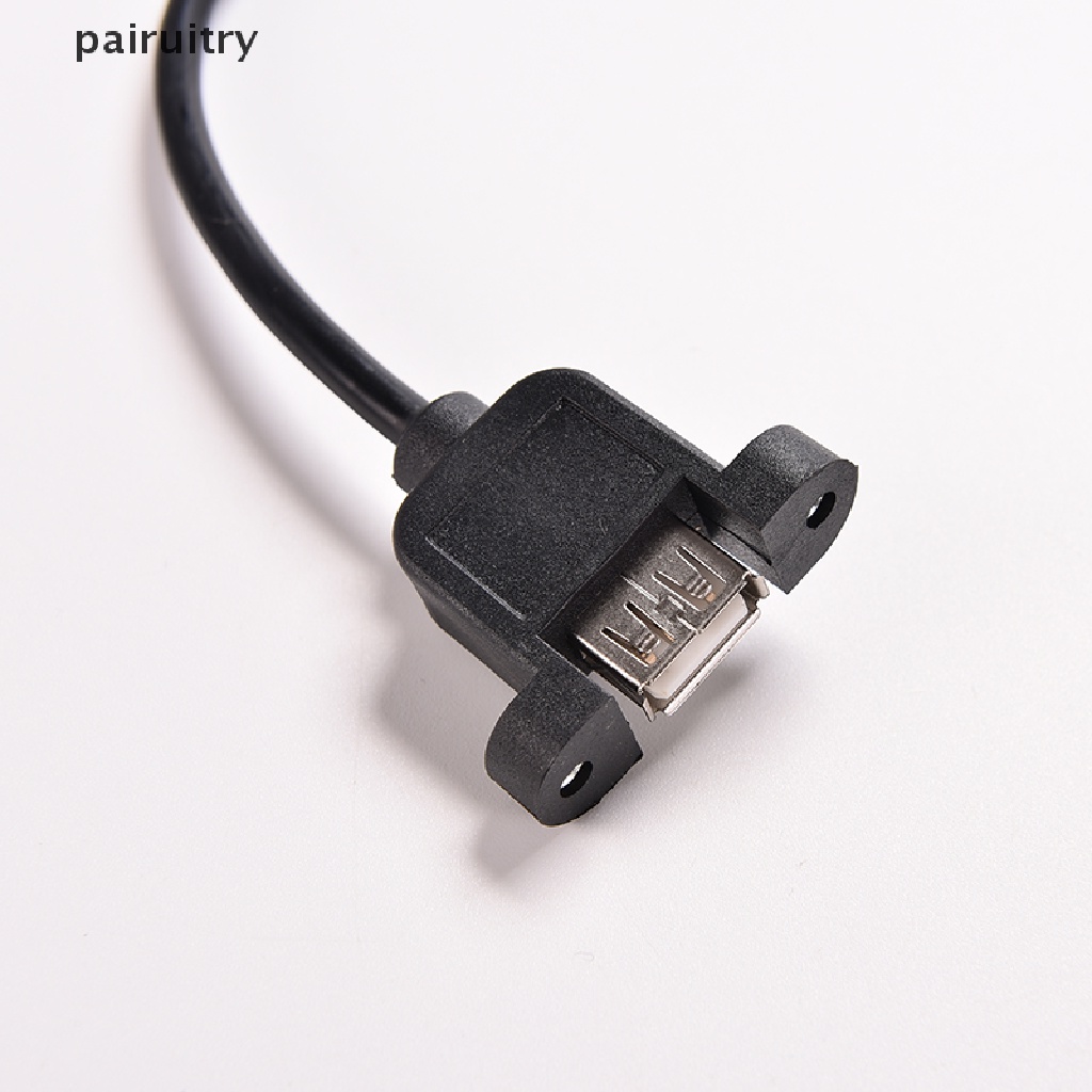 Prt 1.64 FT USB 2.0 Male to Female Extension Panel Mount Extention Port Kabel PRT