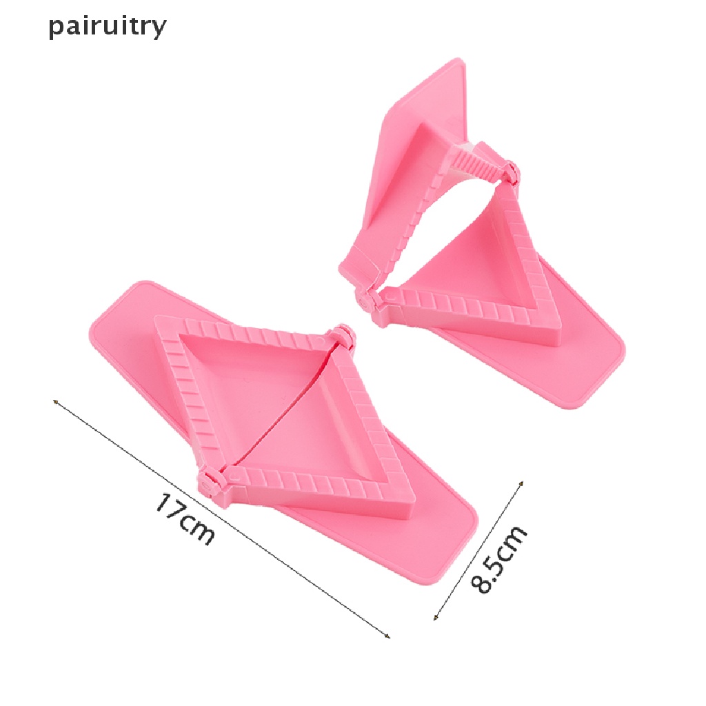 Prt 3Pcs/Set Cetakan Pangsit Persegi Alat Penekan Mie Plastik Dumpling Moulds PRT