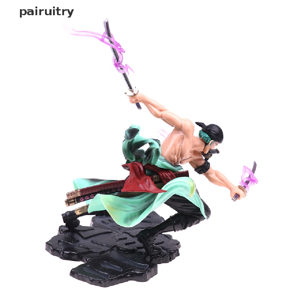 Prt 16cm Anime Figure Roronoa Zoro Action PVC Anime Model Patung Dekorasi Mainan PRT