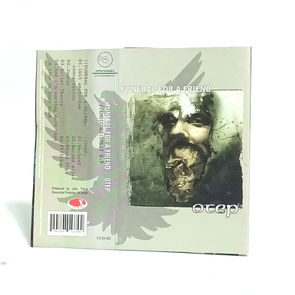 kaset tape split Funeral For A Friend with Otep