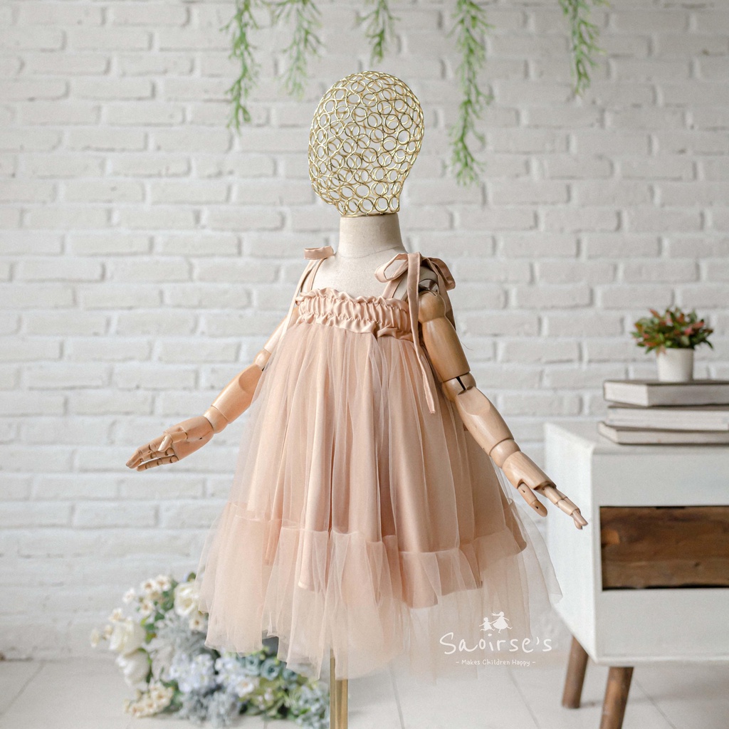 Saoirse's Zerra 3in1 Tulle Dress - Rok Top dan Dress anak perempuan bahan tulle lembut