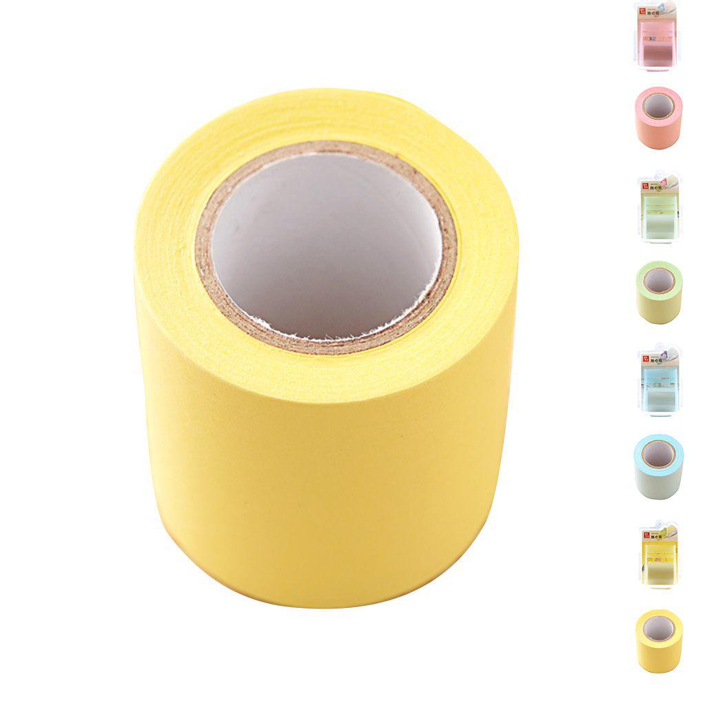 Huit Cute Roller Notes Roll Sticky Memo Self-stick Kertas Tulisan Notes Bookmarker