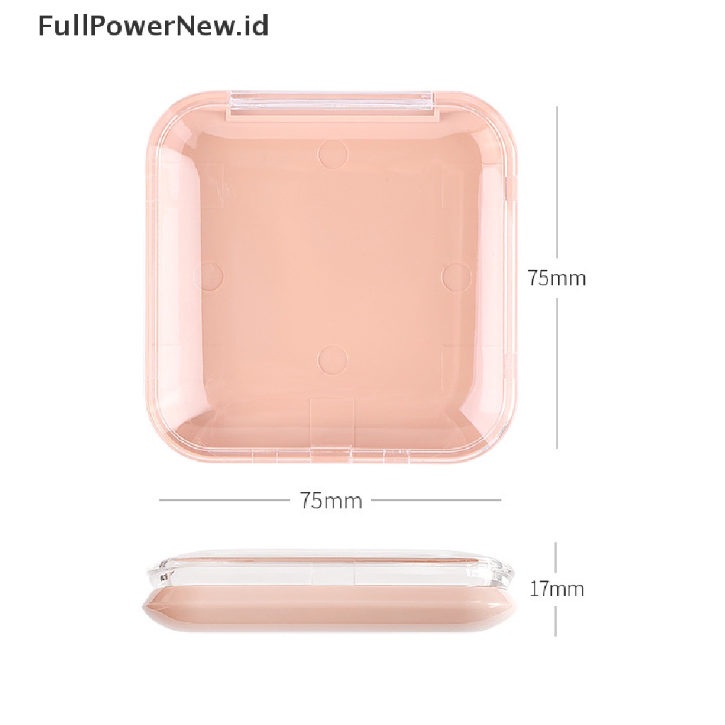 Power Nail Art Display Box Kotak Organizer Buffer Gerinda Files Alat Kuku Plastik ID