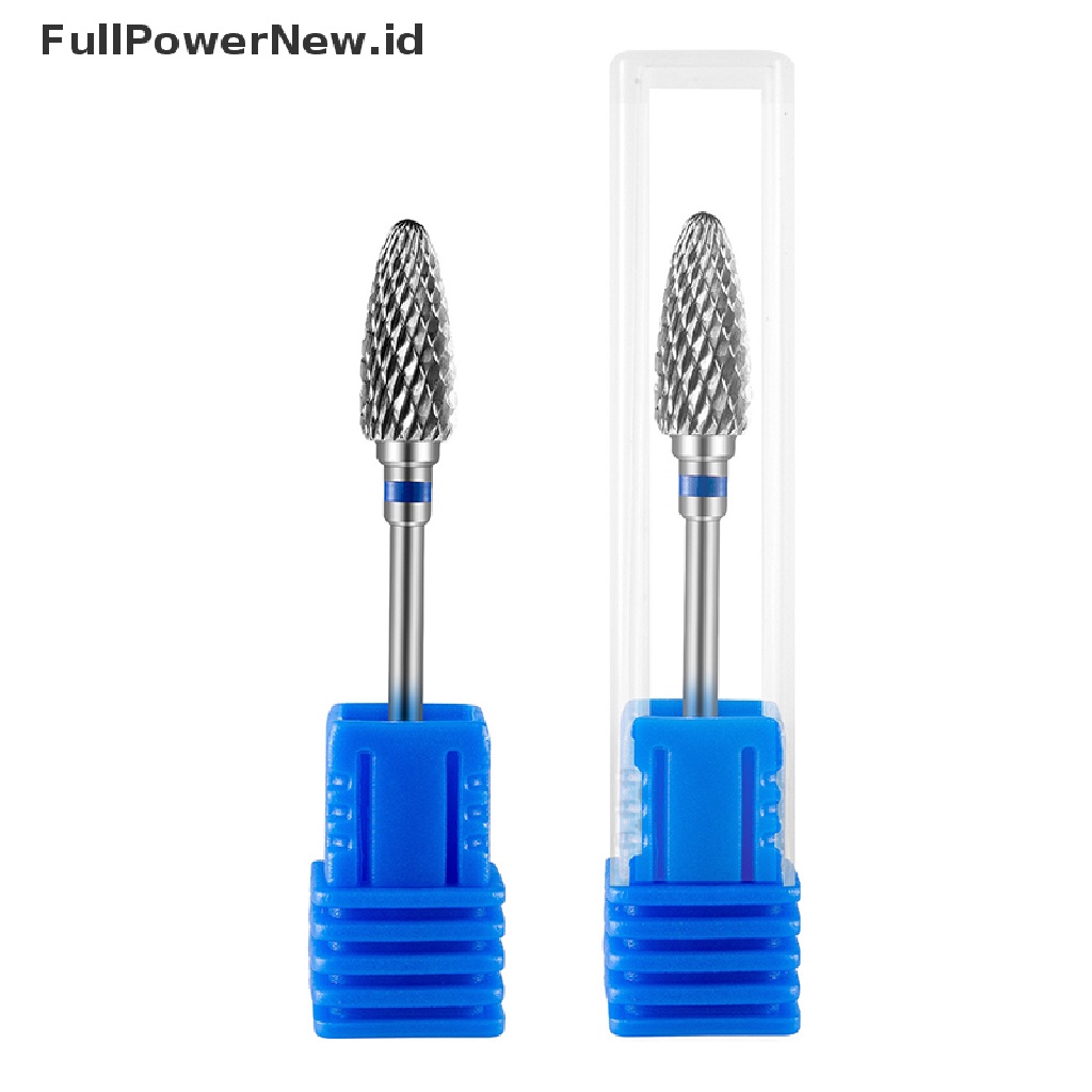 Power Carbide Tungsten Nail Drill Bit Manicure Drill Untuk Milling Cutter Kikir Kuku ID