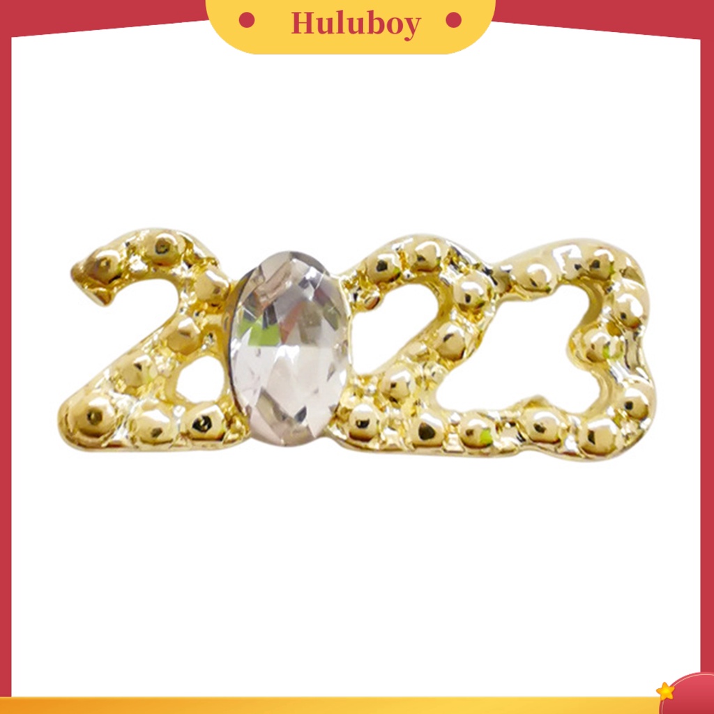 {In Stock} 10Pcs Berlian Imitasi Kuku Multiguna Mengkilap Tiga Dimensi Hias Anti Jatuh DIY Hadiah Nomor2023 Bow-knot Bintang Laut Nail Art Perhiasan Untuk Wanita