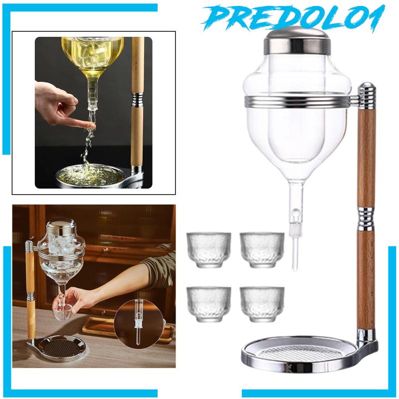 [Predolo1] Kacamata Sake Set Untuk Barware Warmer Atau Cold Sake