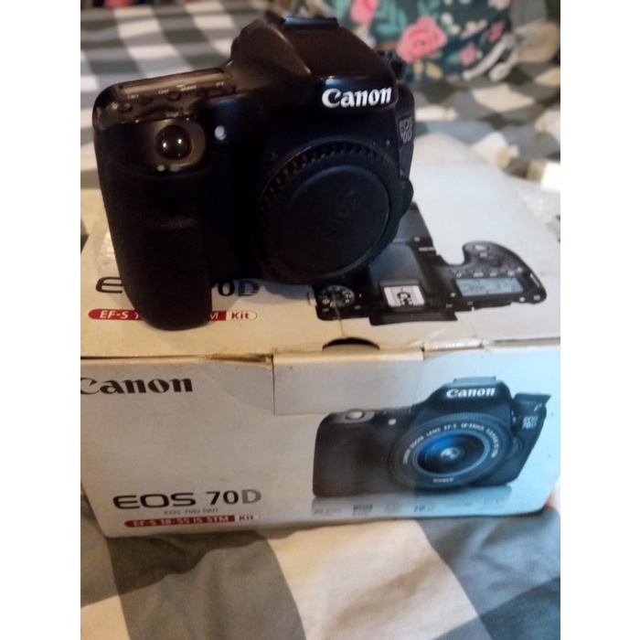Bangkai Kamera Canon EOS 70D - Kamera Rusak