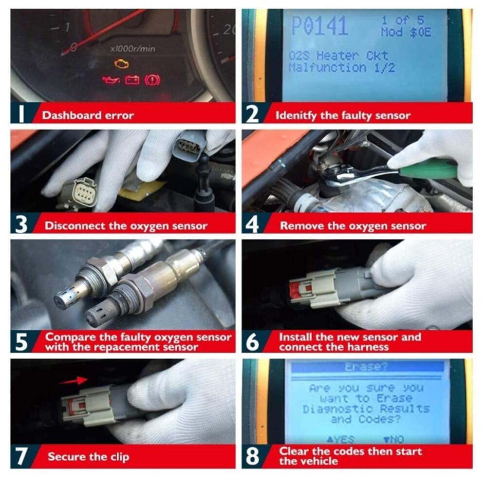 Sensor Sonda Lambda Oksigen Xuming Untuk Nissan Frontier 2112007350 211200 7350 211200-7350