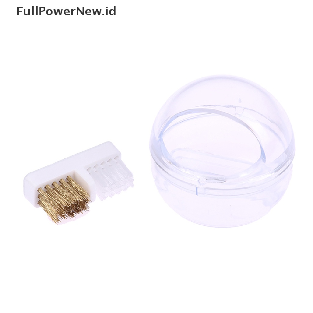Power Professional Nail Drill Bit Brush Sikat Pembersih Kawat Plastik &amp; Tembaga Manicure ID
