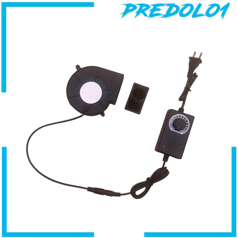 [Predolo1] Blower BBQ Kipas BBQ Elektrik DC 12V Untuk Barbekyu camping Api Bellow Memasak