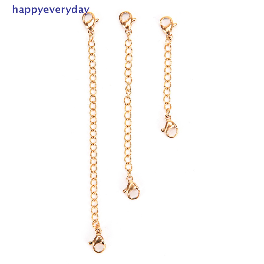 [happy] Extension Chains Extender Tail Kaitan Kalung Gelang Anting Membuat Perhiasan [ID]