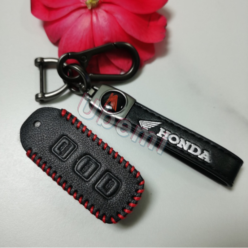 1pcs/kulit Case Kunci Mobil Dengan Gantungan Kunci Untuk Untuk Honda ADV150 Adv 150pcx150 PCX150 PCX125 PCX125 SIPER SH125 PCX-150 Adv CUB C125 FORZA 300sarung Pelindung Penuh