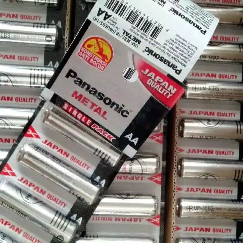 Baterai Panasonic AA (A2) 1 Renceng isi 12pcs
