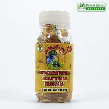 

Habbats 3 in 1 Al Afiat Kapsul Minyak Habatusauda Propolis Zaitun Isi 110 Kapsul