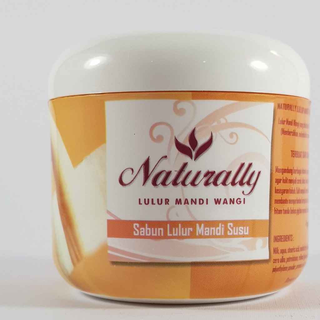 Naturally Sabun Lulur Mandi Susu