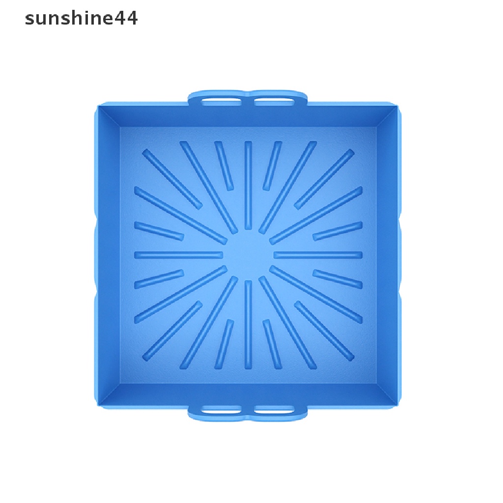 Sunshine Air Fryer Silicone Pot Square, Keranjang Silikon Penggoreng Udara Reusable Untuk 5QT ID