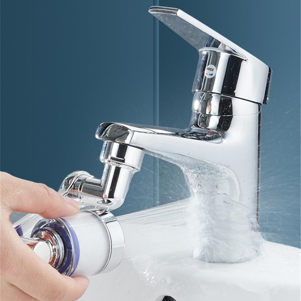 Kran Dapur Nanas Rotatable1080° Faucet Extender Faucet Nozzle Adapter Pemurni Air