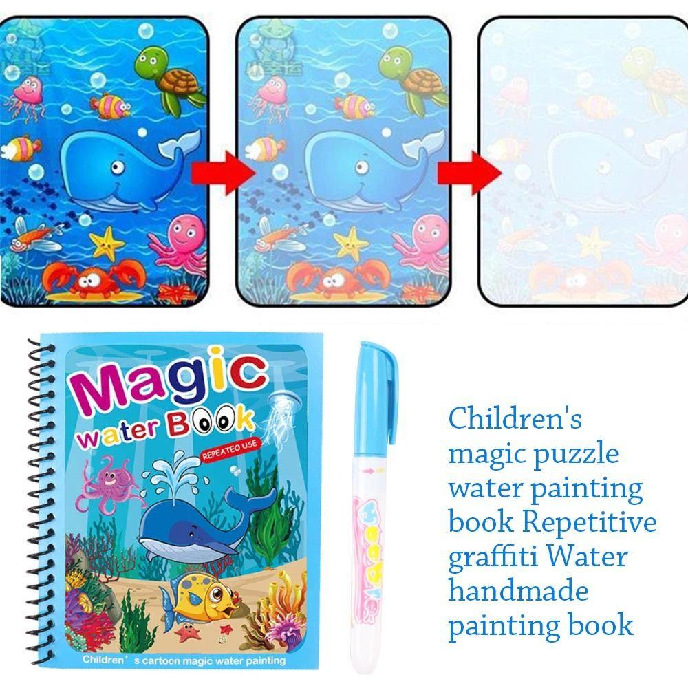 Buku Gambar Nanas Sensory Early Education Toys Reusable Painting Drawing Toys