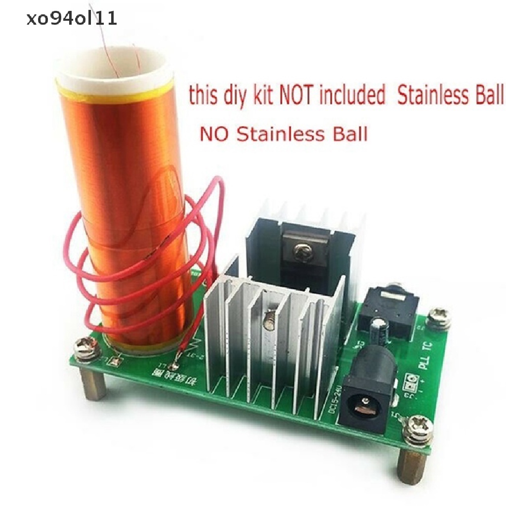 Xo DIY Kit Mini Tesla Coil Plasma Speaker Set Proyek Musik Lapangan Elektronik Part OL