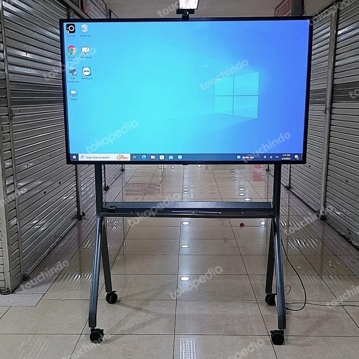 MONITOR LED AXIOO INTERACTIVE SMART SCREEN 86&quot;INCH SMART BOARD GEN 2 + STANDING BRACKET GARANSI RESMI