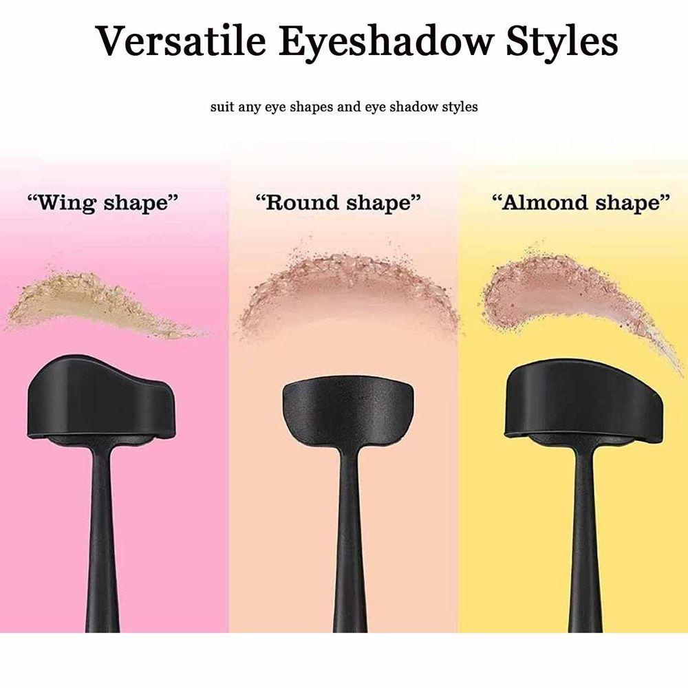 R-FLOWER Eye Shadow Powder Aplicator New 6in1 Crease Line Kits Lazy Set Makeup Mata