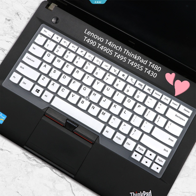 Pelindung keyboard laptop Anti Air Untuk Lenovo 14inch ThinkPad T480 T490 T490S T495 T495S T430 cover keyboard Full cover Silikon film Tahan Debu [ZK]