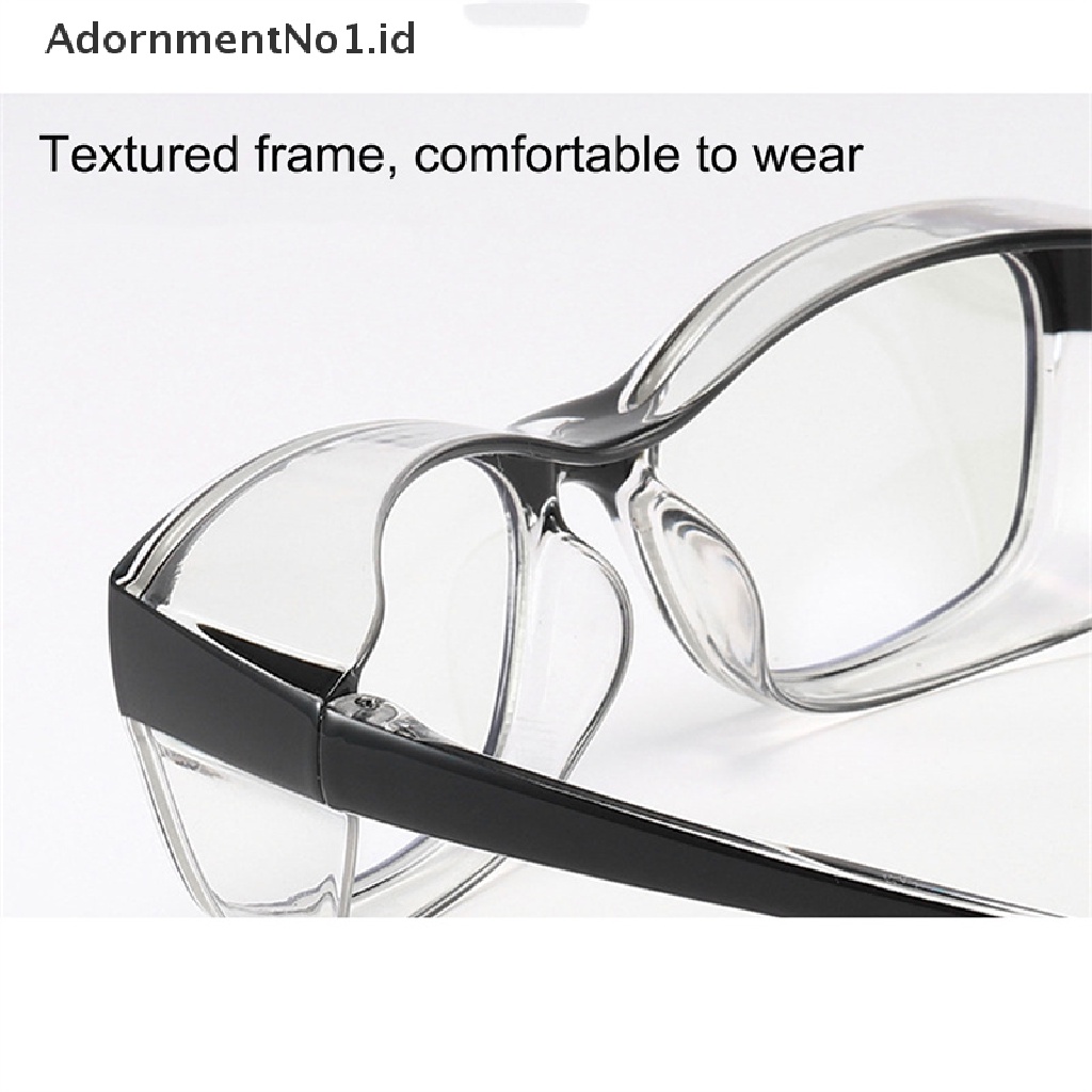 [AdornmentNo1] Kacamata Anti Angin, Pasir, Kabut Asap Eyeglasses Frame Anti-Blue Light Blocking Eyewear [ID]