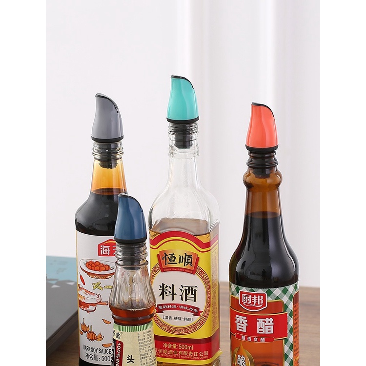 4pcs HM 199 Liquor Spirit bottle Pourer Penutup Botol Wine Oil Minyak Marjan Tofin Denali Monin Tora