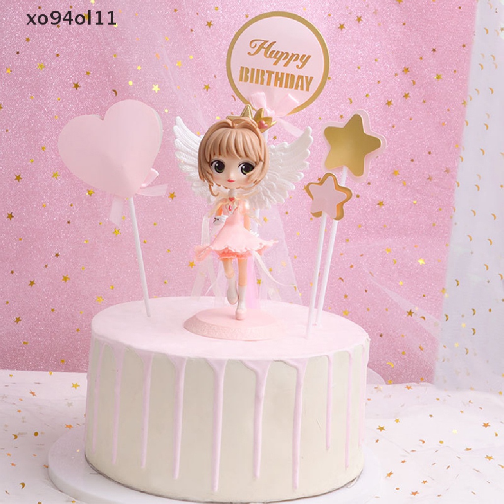 Xo 16CM Card Captor Sakura Anime Kawaii Action Figure Standing Posture Model Mainan OL