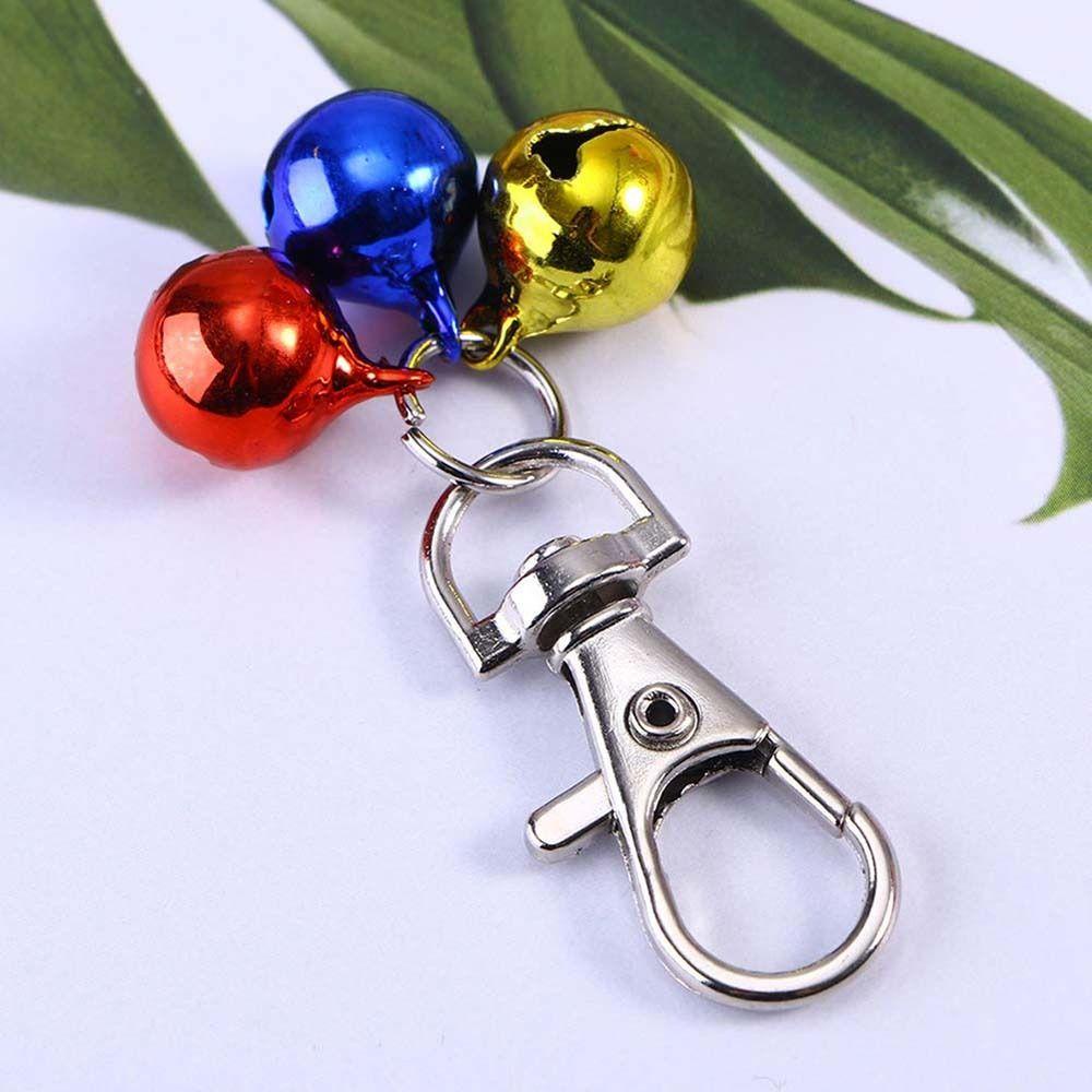 [Elegan] Anjing Kerah Lonceng Charms Jingle Colorful Anti-Lost DIY Puppy Kitten Untuk Kerah Nyaring Puppy Aksesoris