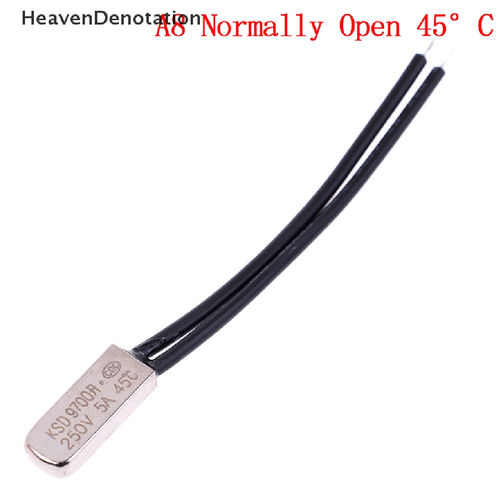 [HeavenDenotation] 1pc KSD9700 temperature switch thermostat protector Biasanya Tertutup &amp; Buka HDV