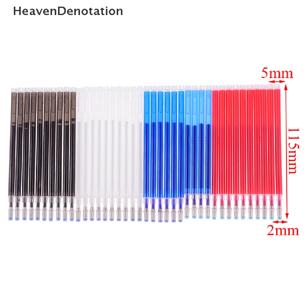 [HeavenDenotation] 10pcs refill Penghilang Suhu Tinggi Kulit garment dash marker pen  Hdv