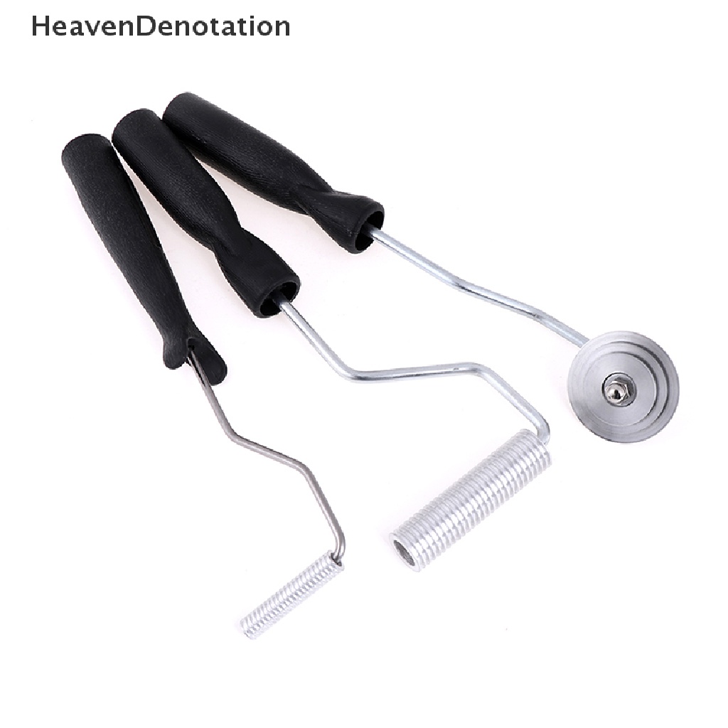 [HeavenDenotation] 3pcs/set fiberglass bubble paddle laminag roller kit Untuk frp Cetakan resin HDV