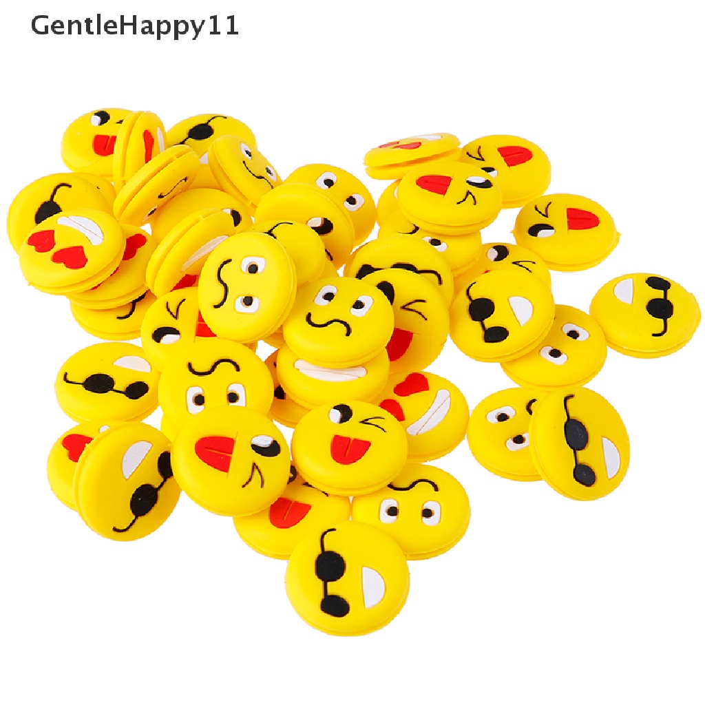 Gentlehappy 5Pcs Raket Tenis Wajah Silicone Shock Absorber Peredam Getaran  Id