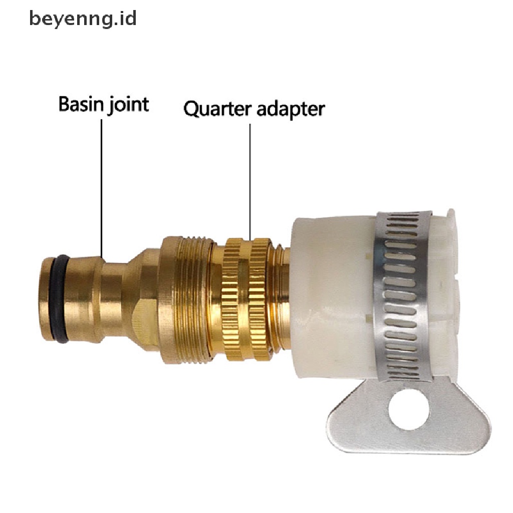 Beyen 15mm-23mm Adaptor Selang Dapur Universal Konektor Kran Mixer Hose Adapter ID