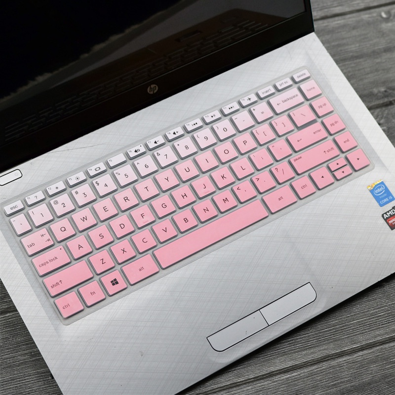 Pelindung Cover Keyboard Laptop 14Inch Warna Pink Untuk HP Pavilion 14seri Notebook Skin 14q-cs0001TX I5-8250U 14-ce307 14-bs