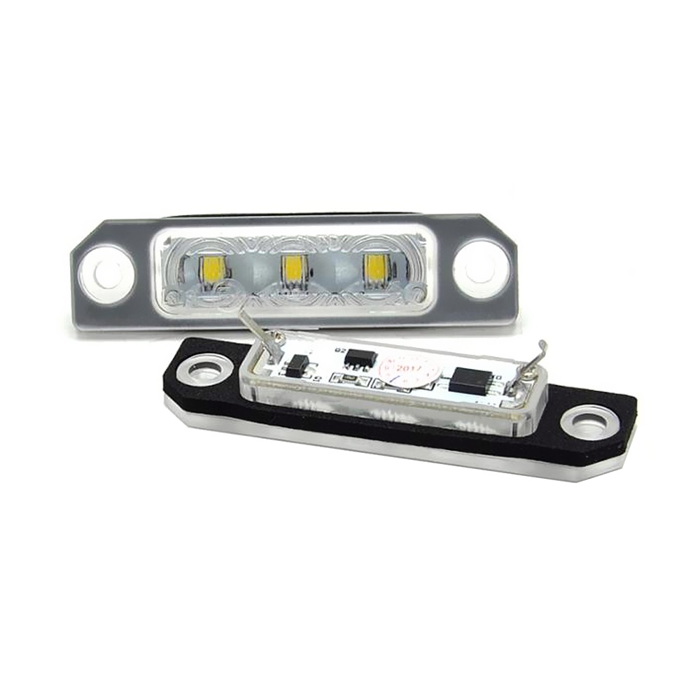 2pcs Lampu Plat Nomor LED Untuk Ford Flex Taurus Mustang Focus Fusion Untuk Mercury Milan Sable Untuk Lincoln Zephyr MKZ MKX MKT