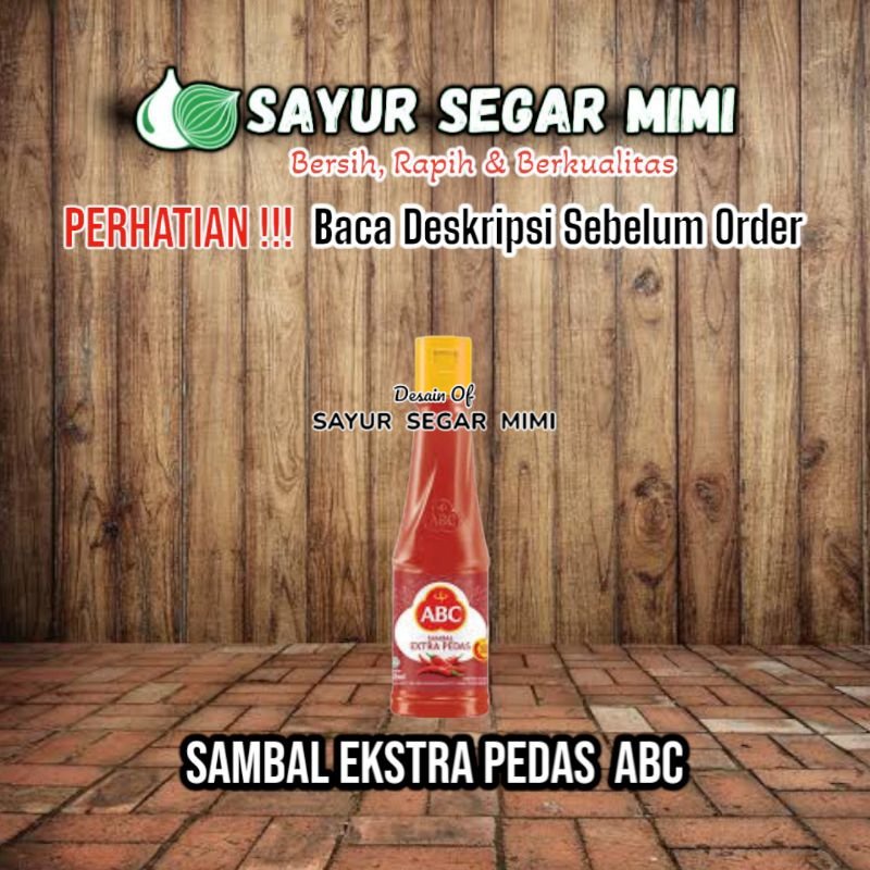 

Sambal Ekstra Pedas ABC - Sᴀʏᴜʀ Sᴇɢᴀʀ ♏ɪᴍɪ