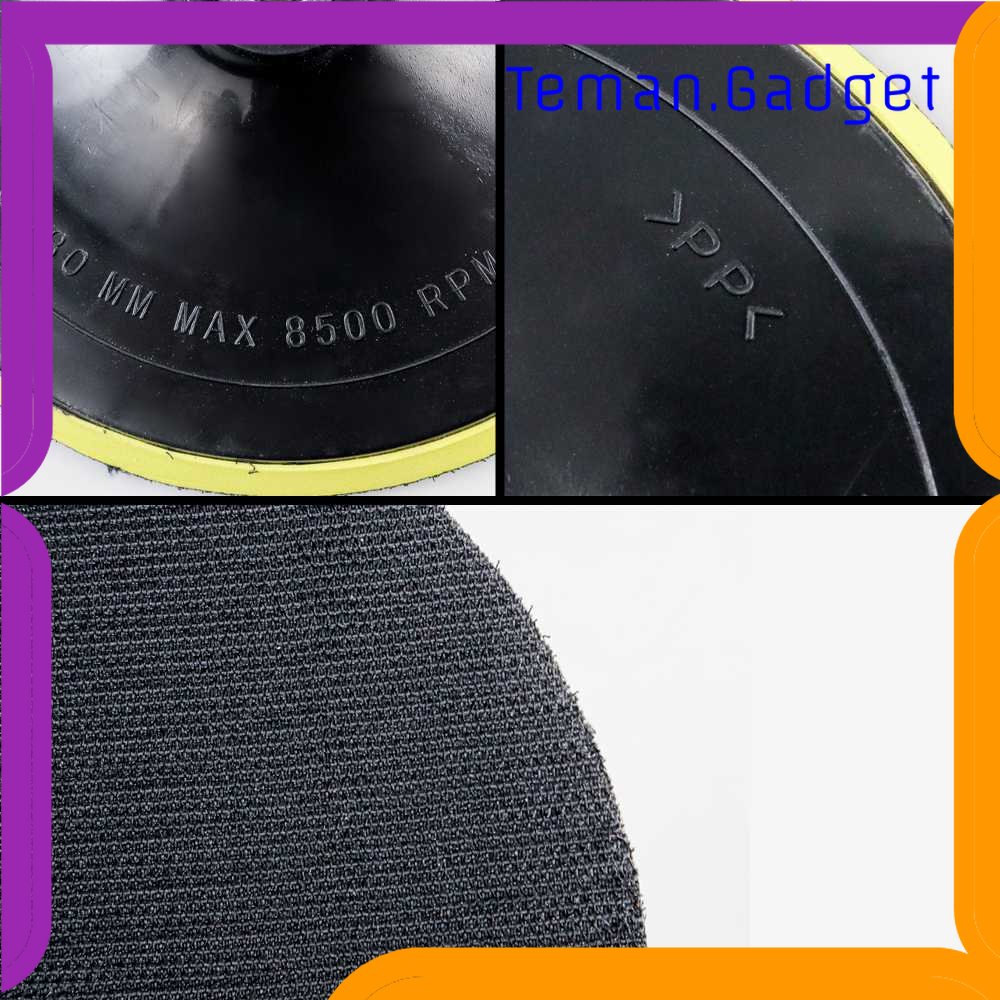 TG - OTO ZTD Back Pad Poles Bodi Mobil Wol Buffer Polishing Wheel 7 Inch - ZT6