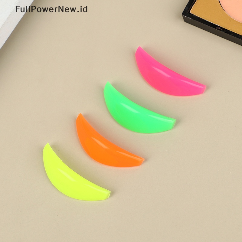 Power 4pasang Reusable Eyelash Lift Perming Silicone Curler Curling Pads Batang Perisai ID