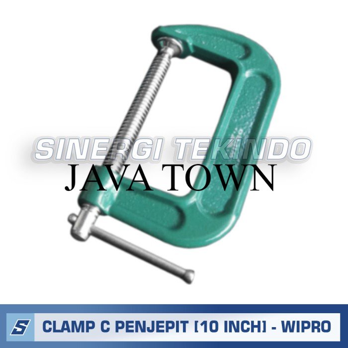 Sale Klem C Penjepit Kayu Catok 10 Inch Max 25 cm - WIPRO Clamp C G 10" VFE216