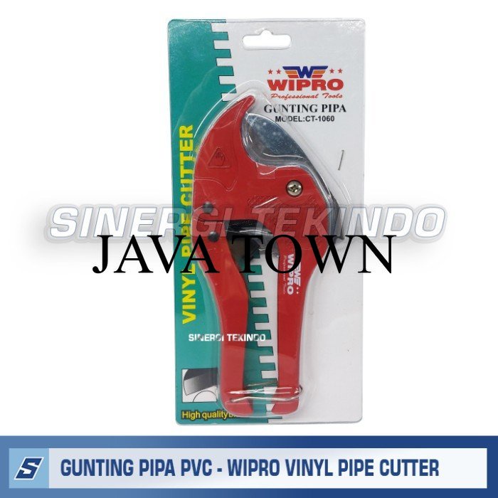 

Sale Gunting Pemotong Pipa PVC Paralon Besar 42mm - WIPRO Vinyl Pipe Cutter VBN289