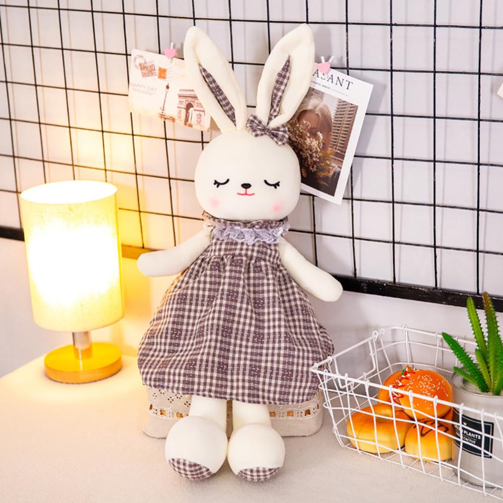 Timekey 50 cm Anak Kelinci Lucu Mainan Mewah Telinga Panjang Boneka Lembut Bunny Doll Mainan Tidur Anak Perempuan Anak Bayi Plush Animal Mainan Ulang Tahun F2J8