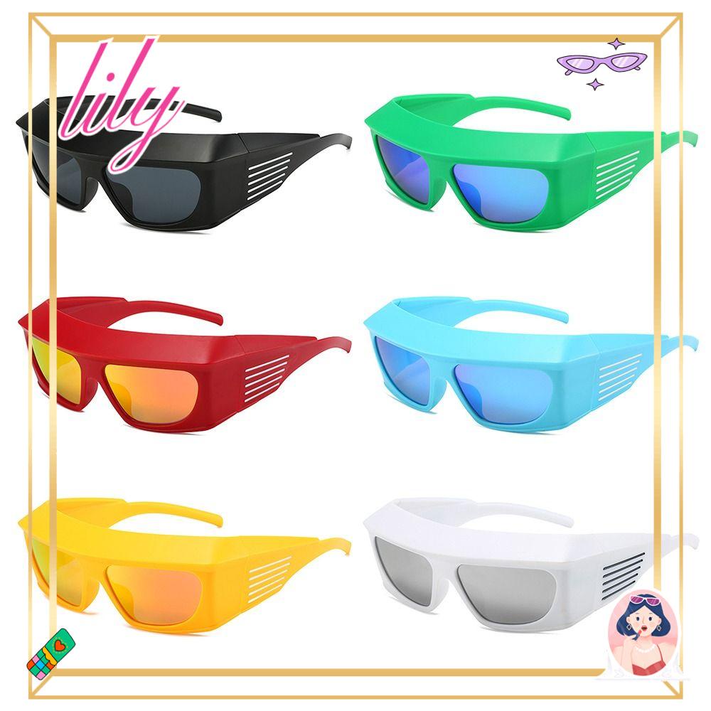 Kacamata Hitam LILY Steampunk 2023warna Kacamata Outdoor Terbaru