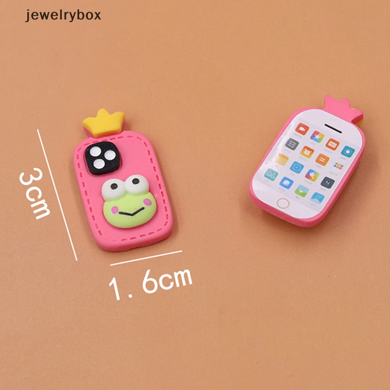 [jewelrybox] 1:12 scene Rumah Boneka prop Simulasi model Ponsel Kartun Mini Butik