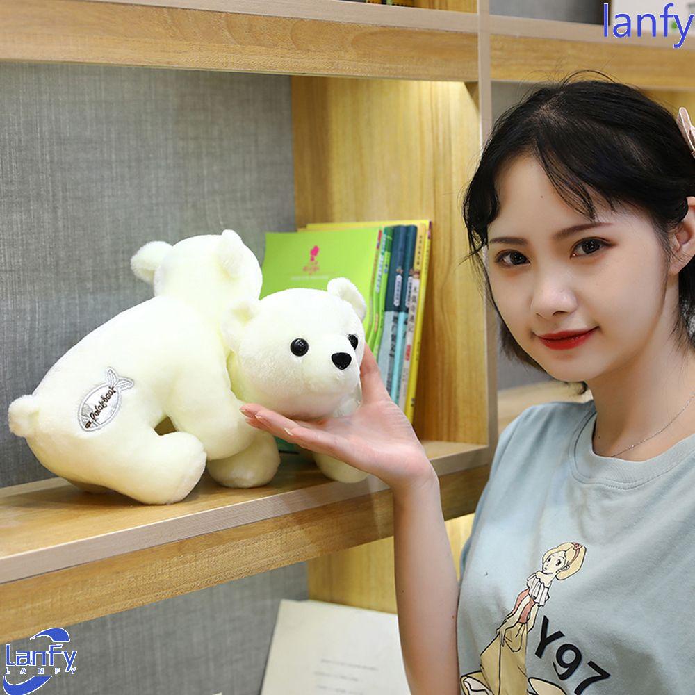 Lanfy Sea World Animal Mainan Mewah Hewan Laut Mainan Anak Dekorasi Rumah Polar Bear Boneka Hewan Kartun Boneka Singa Laut Mainan Lembut Panda Stuffed Toy