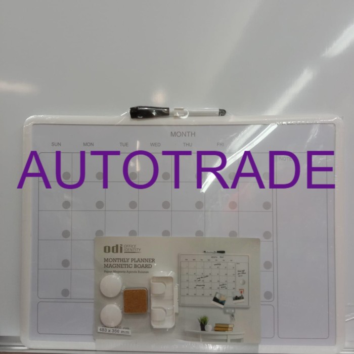 

ODI PAPAN MAGNET AGENDA BULANAN MONTHLY PLANNER BOARD MAGNETIC