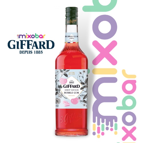 

Giffard Syrup Bubblegum 1000ml l Sirup Minuman