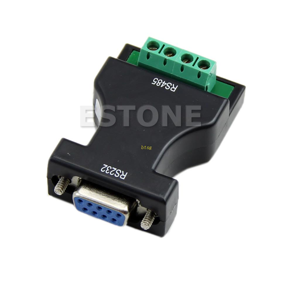 Bt RS-232 RS232 to RS-485 RS485 Interface Serial Adapter Converter Baru