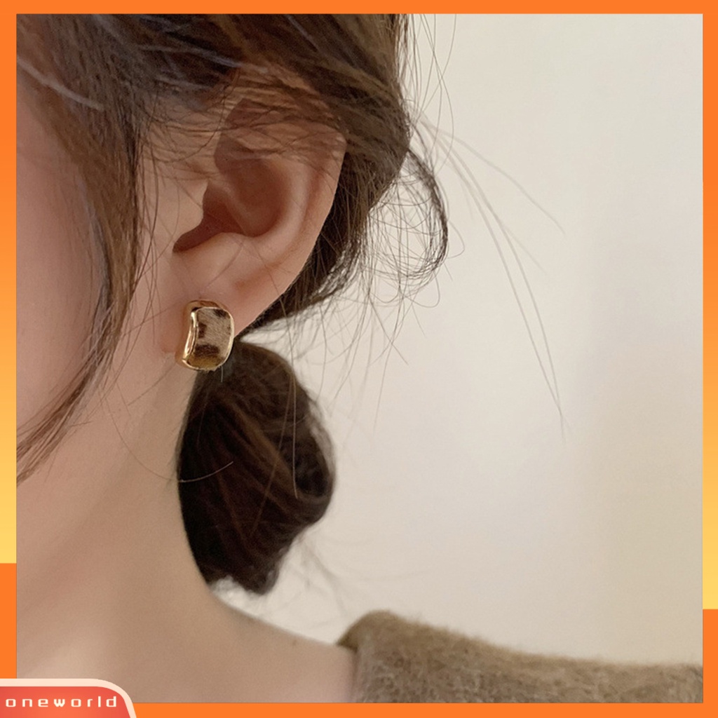[EONE] 1pasang Anting Tusuk Gaya Retro Mini Halus Semua Pertandingan Ultralight Hias Tidak Luntur Perhiasan Mini Stud Earrings Ear Decoration Untuk Lady